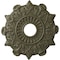 Ekena Millwork Preston Ceiling Medallion (Fits Canopies up to 4"), 17 1/2"OD x 4"ID x 1"P, Painted Turtle CM17PRPTF - alternate 1